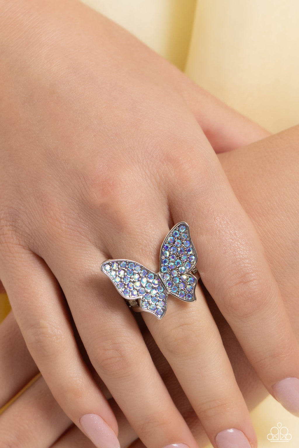 five-dollar-jewelry-high-time-blue-ring-paparazzi-accessories