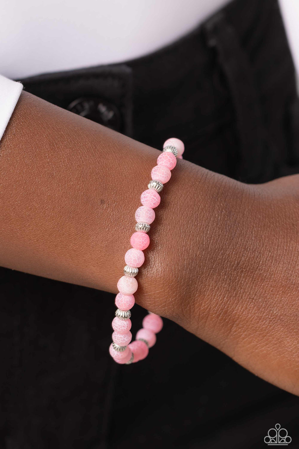 five-dollar-jewelry-ethereally-earthy-pink-bracelet-paparazzi-accessories