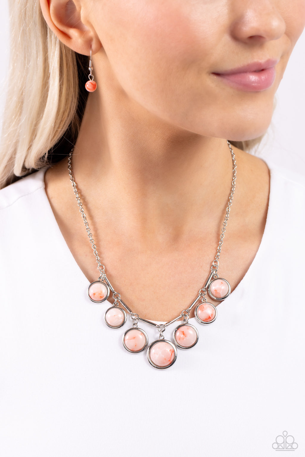 five-dollar-jewelry-rustic-recognition-orange-necklace-paparazzi-accessories
