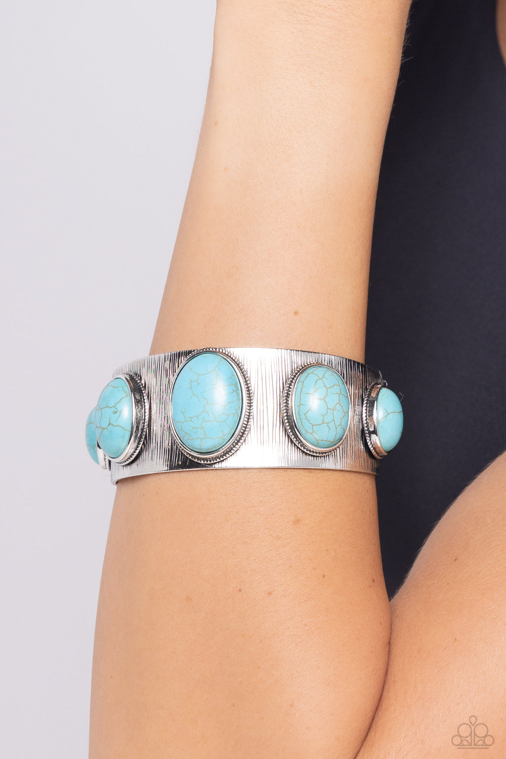 five-dollar-jewelry-earthy-echo-blue-bracelet-paparazzi-accessories