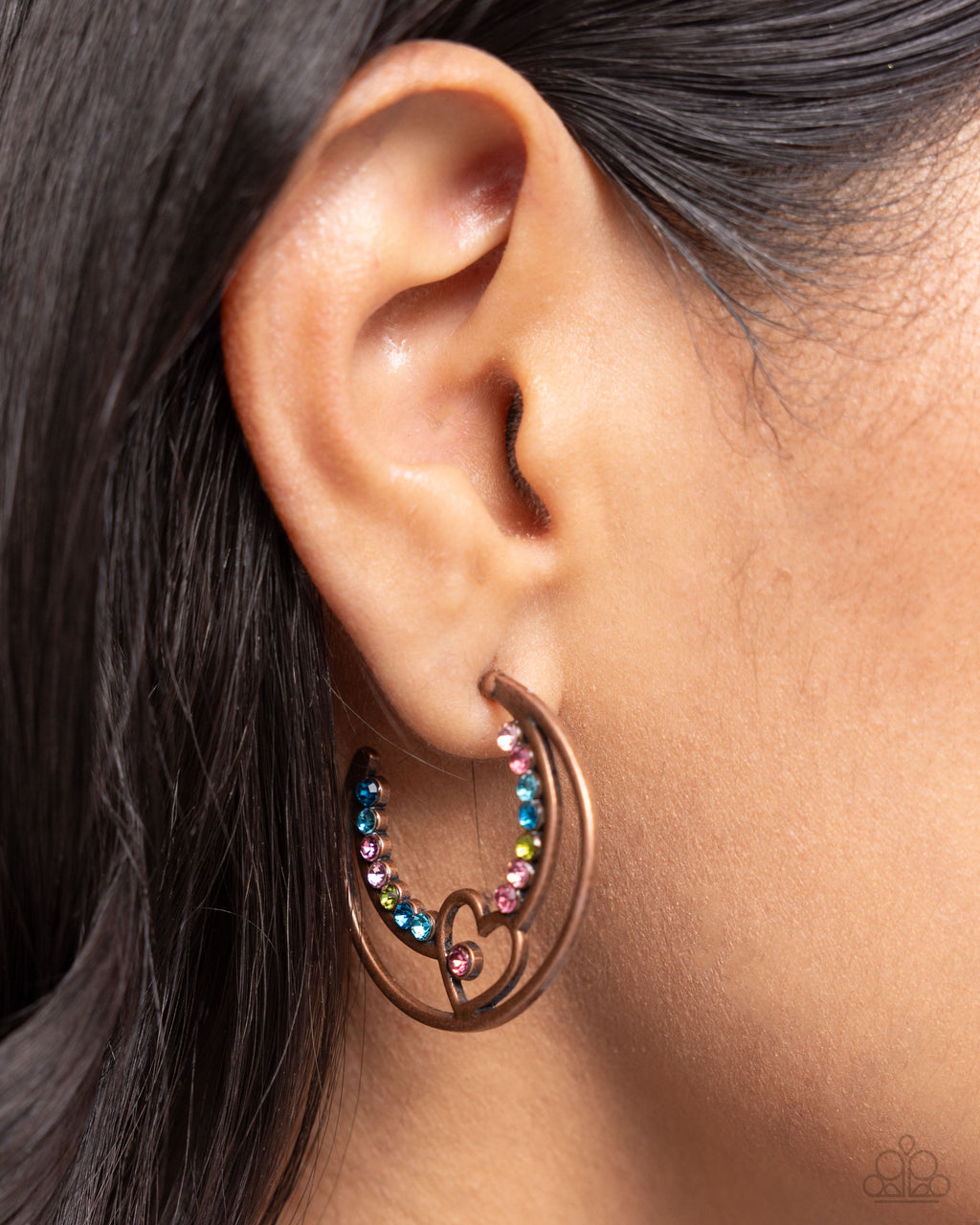 five-dollar-jewelry-sympathetic-sweetheart-copper-earrings-paparazzi-accessories