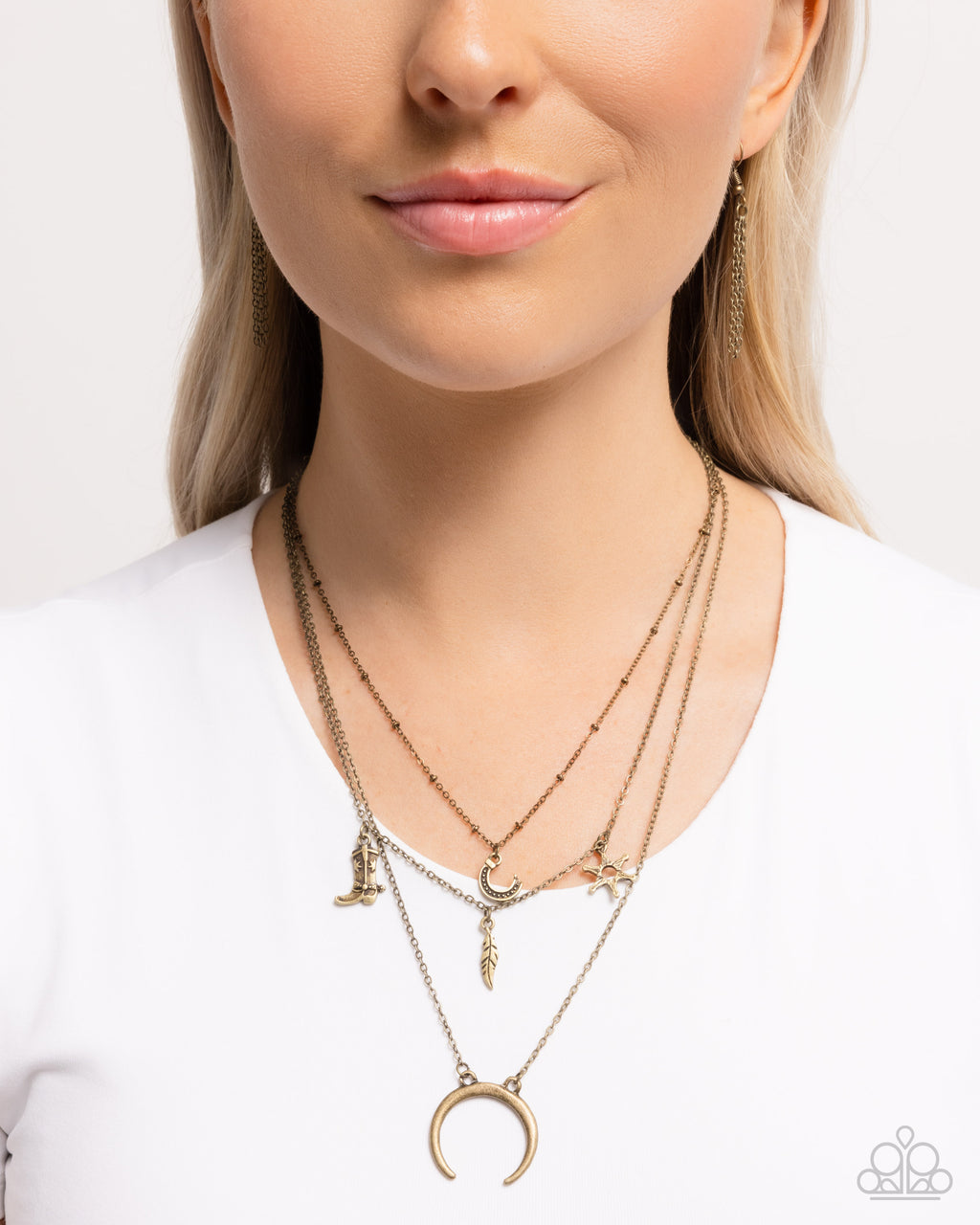 five-dollar-jewelry-saloon-sass-brass-necklace-paparazzi-accessories