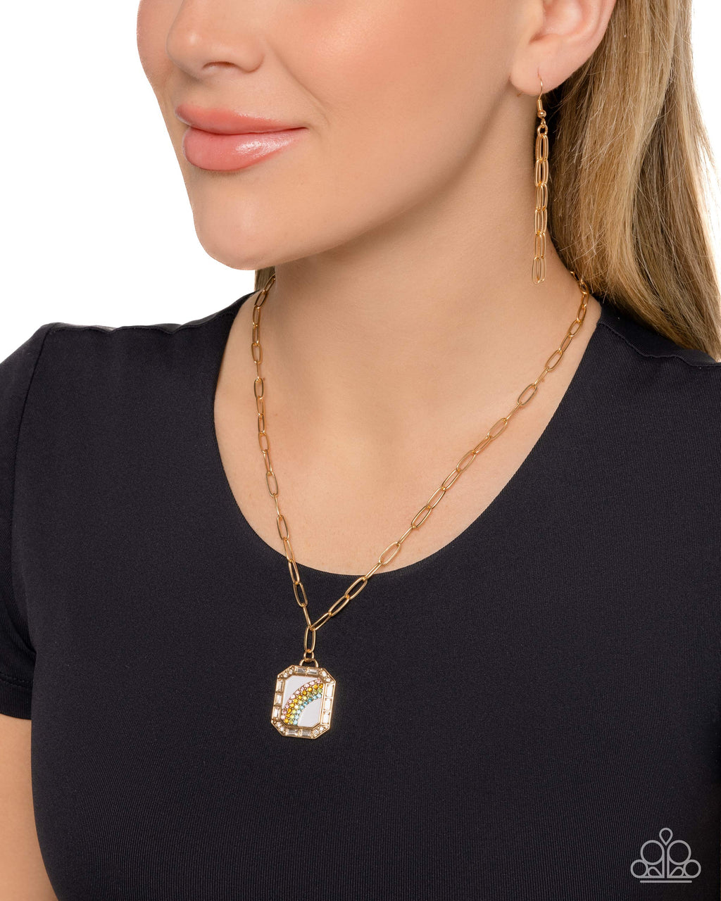 five-dollar-jewelry-rainbow-reputation-multi-necklace-paparazzi-accessories