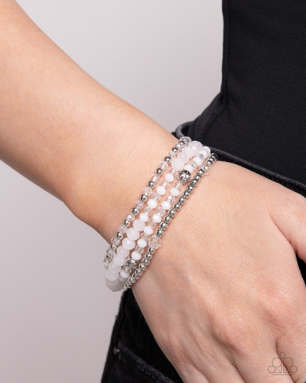 five-dollar-jewelry-ringing-endorsement-white-bracelet-paparazzi-accessories