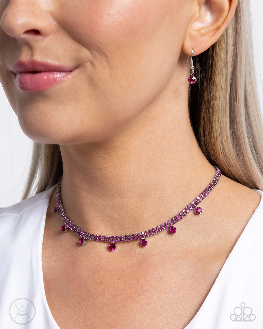 five-dollar-jewelry-breathtaking-backdrop-pink-necklace-paparazzi-accessories