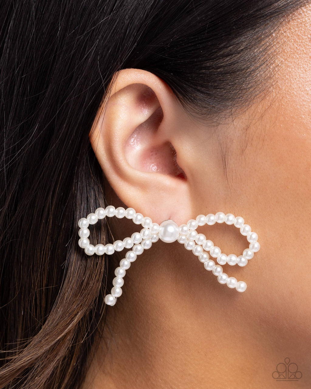 five-dollar-jewelry-better-ballerina-white-post earrings-paparazzi-accessories