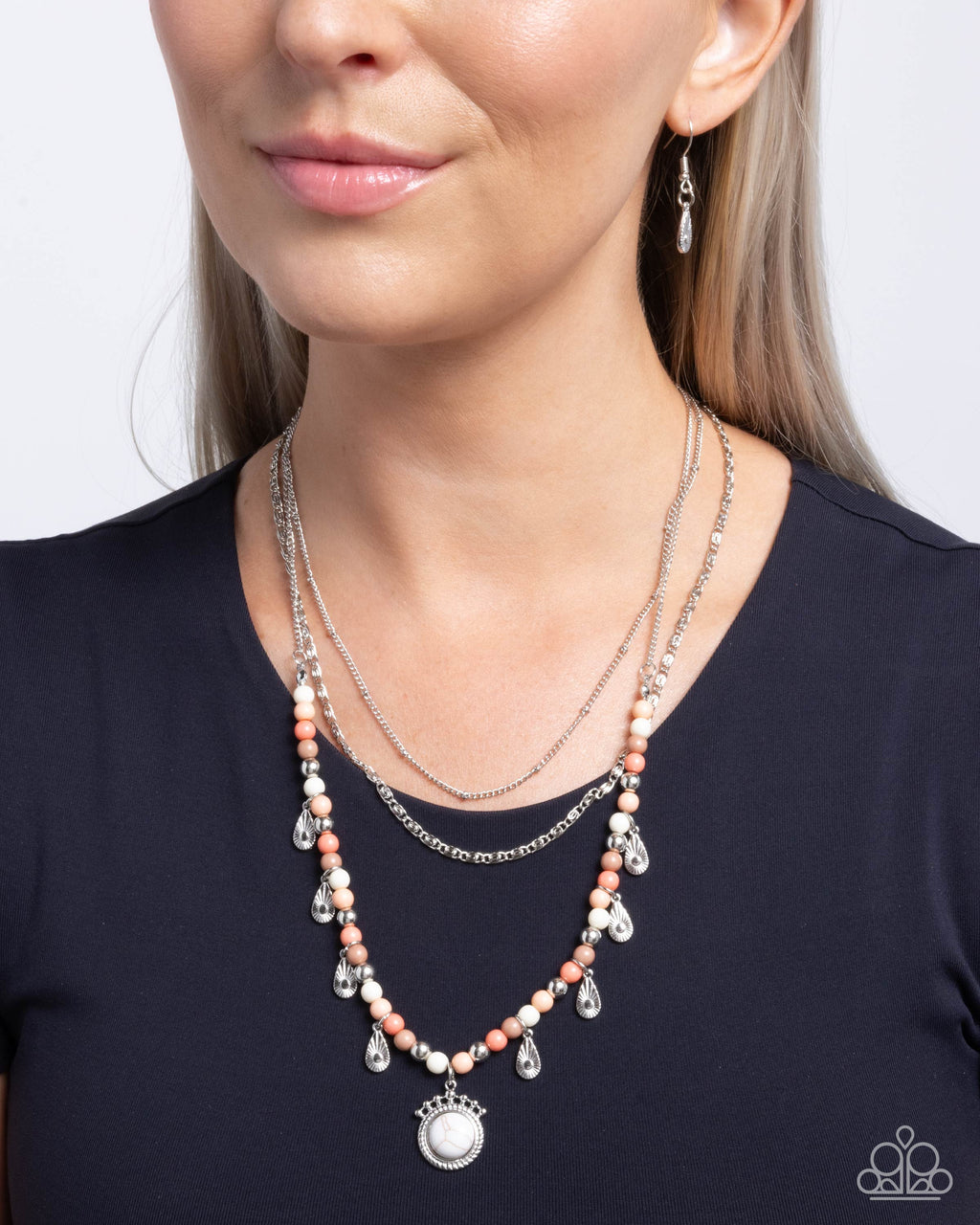 five-dollar-jewelry-touching-teardrops-white-necklace-paparazzi-accessories