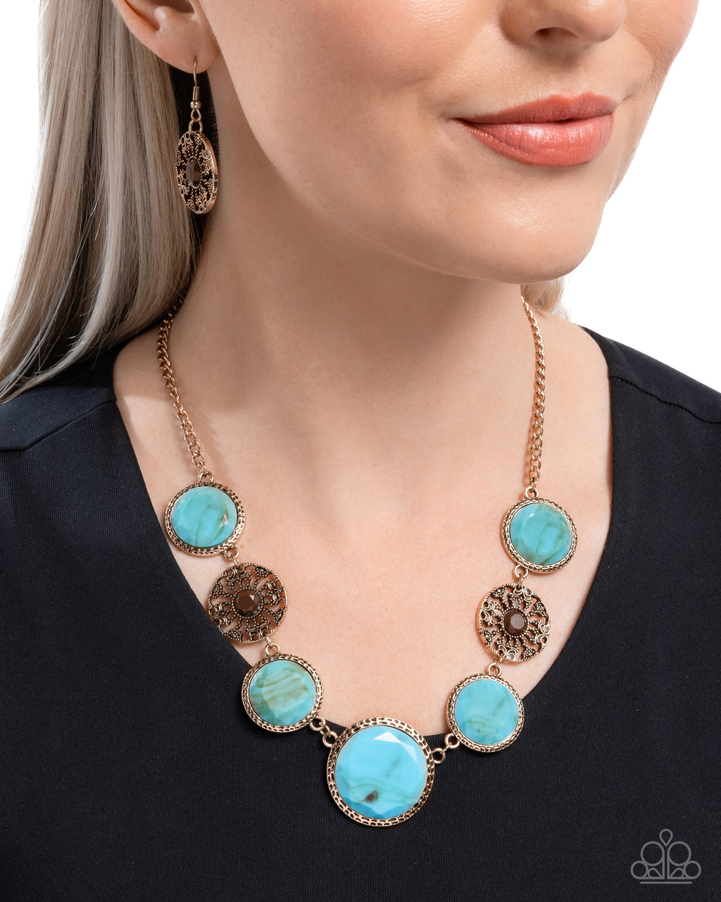 five-dollar-jewelry-gentle-glam-blue-necklace-paparazzi-accessories