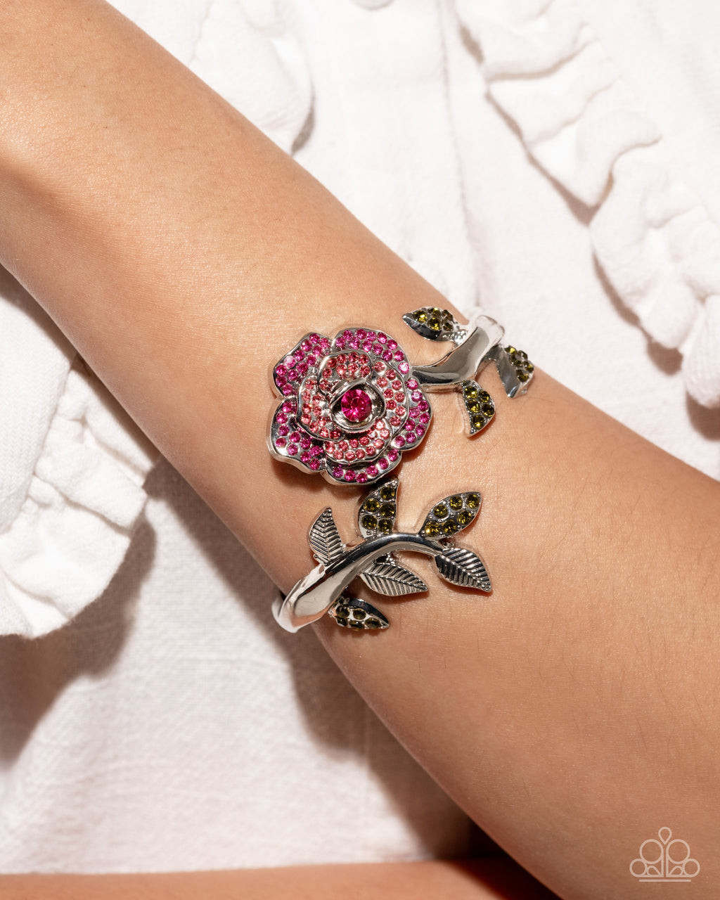 five-dollar-jewelry-bewitching-belle-pink-bracelet-paparazzi-accessories