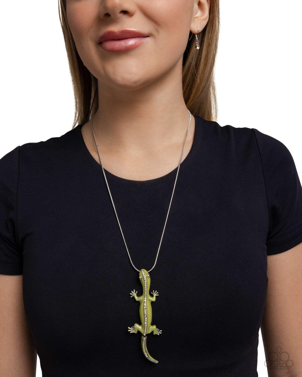 five-dollar-jewelry-salamander-statement-green-necklace-paparazzi-accessories