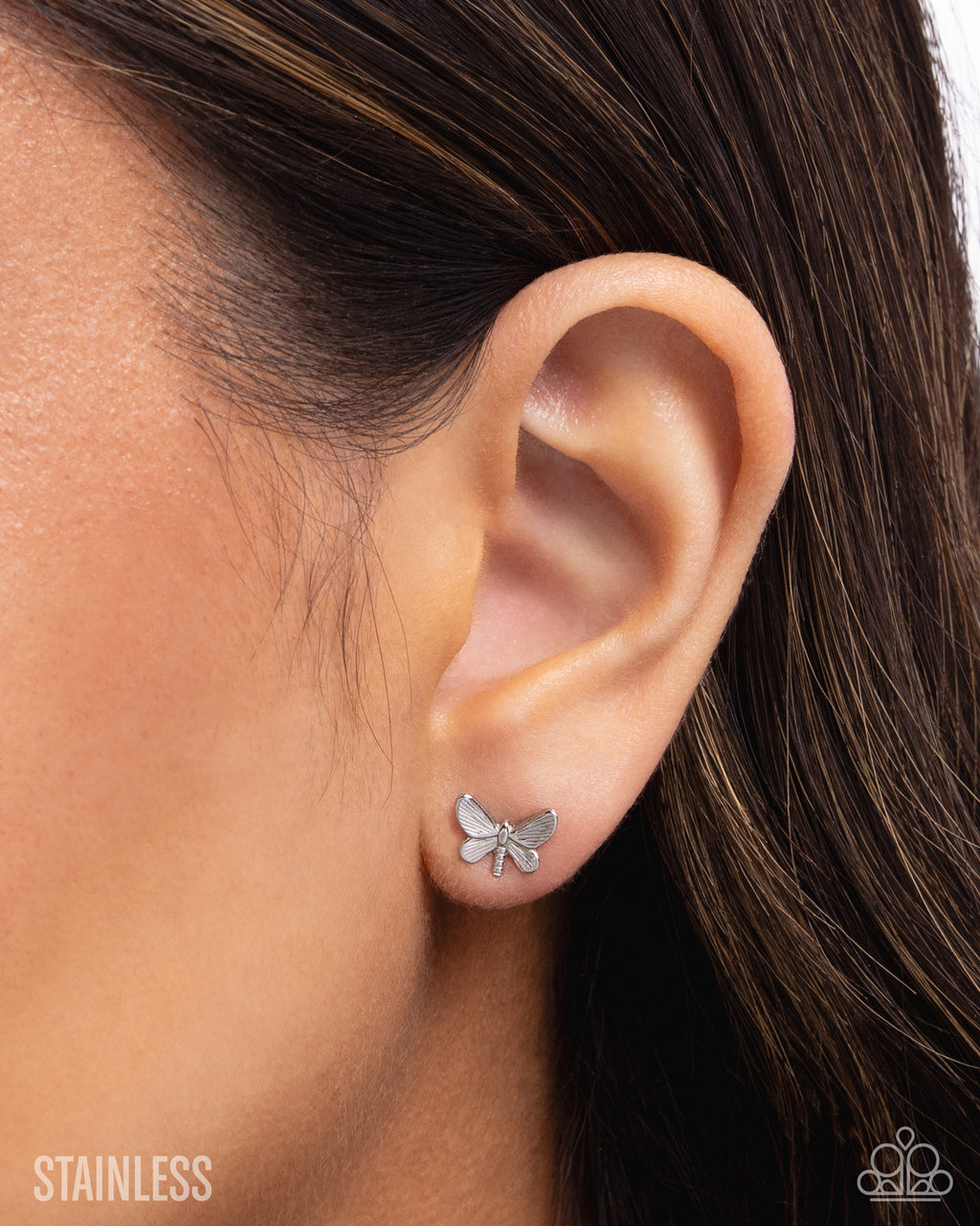eight-dollar-jewelry-whimsical-willpower-silver-post earrings-paparazzi-accessories