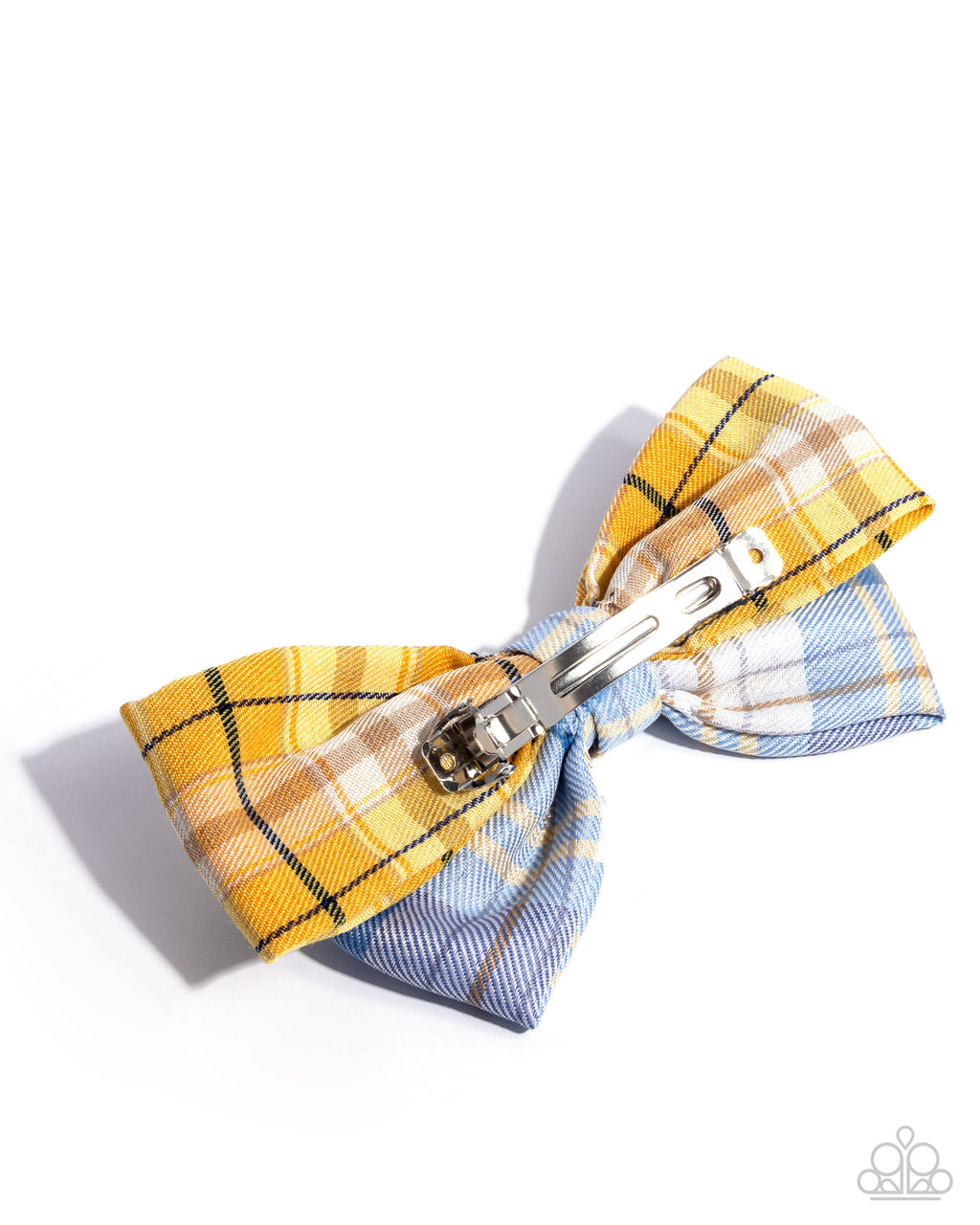 eight-dollar-jewelry-let-it-bow-blue-hair clip-paparazzi-accessories