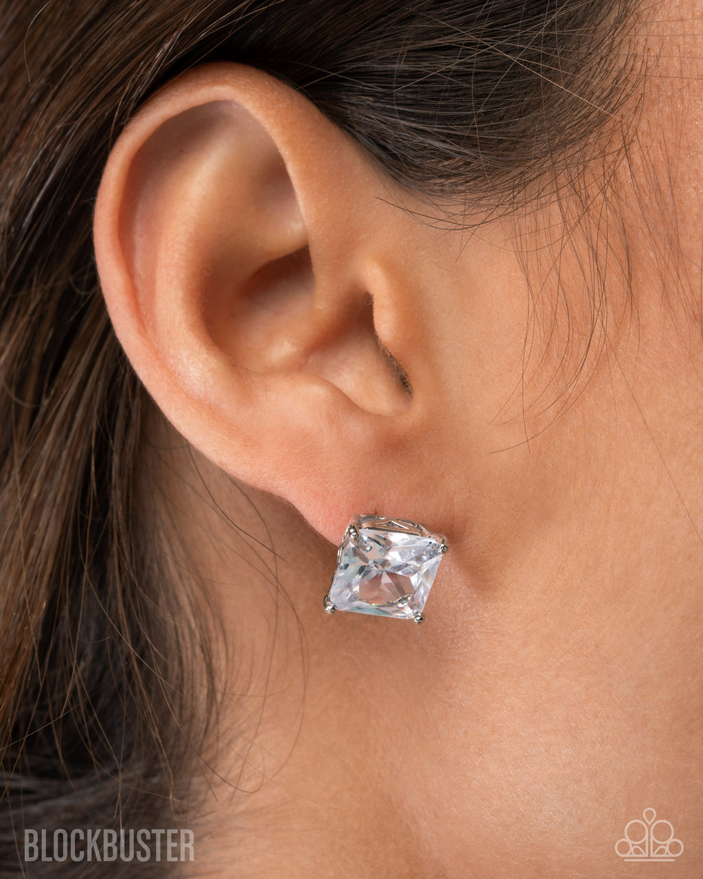 eight-dollar-jewelry-glow-time-white-post earrings-paparazzi-accessories