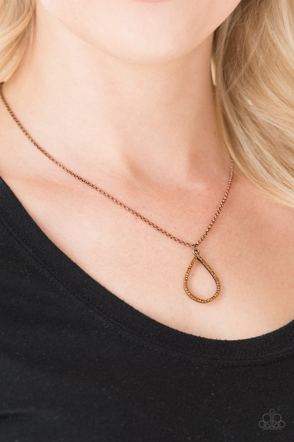 five-dollar-jewelry-timeless-twinkle-copper-necklace-paparazzi-accessories