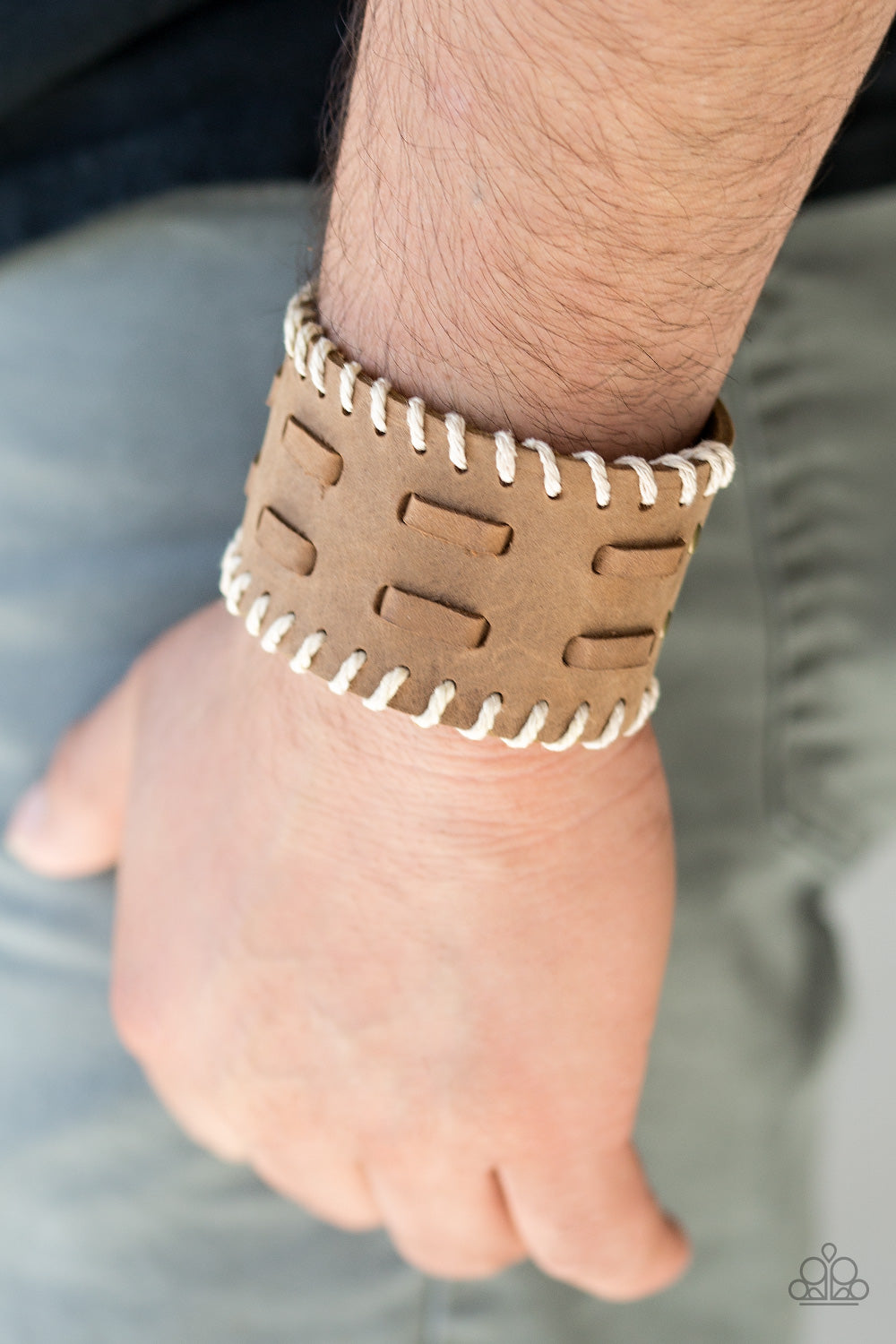 five-dollar-jewelry-west-ride-story-brown-bracelet-paparazzi-accessories