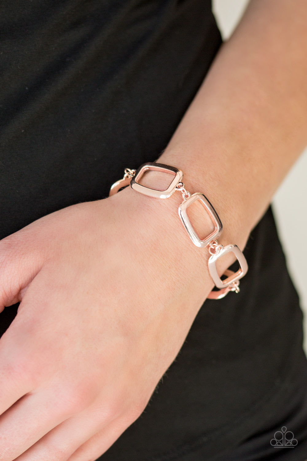 five-dollar-jewelry-basic-geometry-rose-gold-paparazzi-accessories