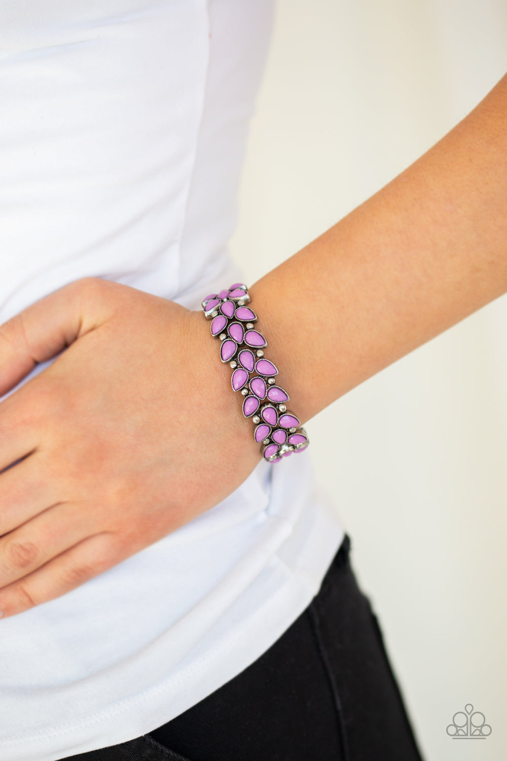 five-dollar-jewelry-vintage-venture-purple-bracelet-paparazzi-accessories