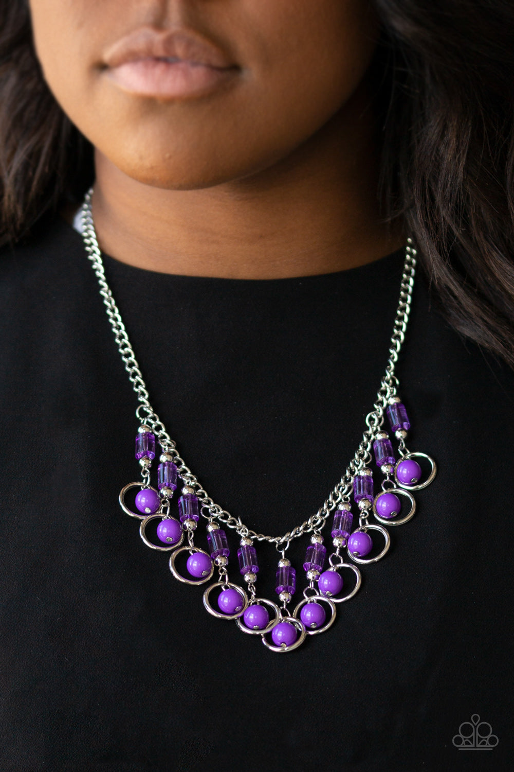 five-dollar-jewelry-cool-cascade-purple-necklace-paparazzi-accessories