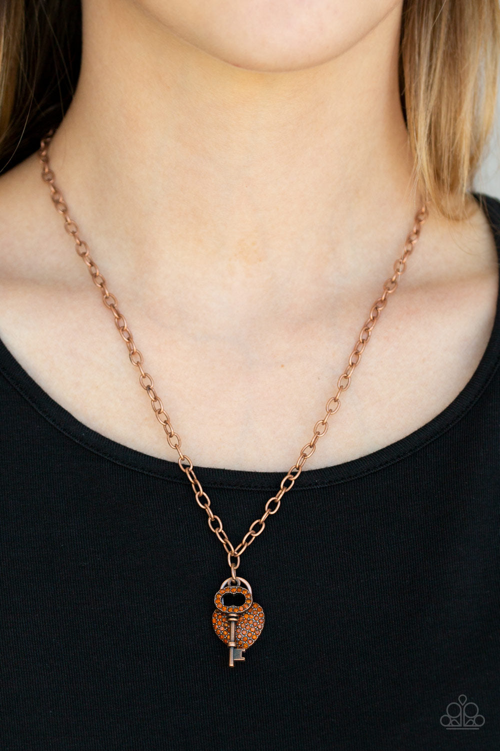 five-dollar-jewelry-pop-and-locket-copper-necklace-paparazzi-accessories