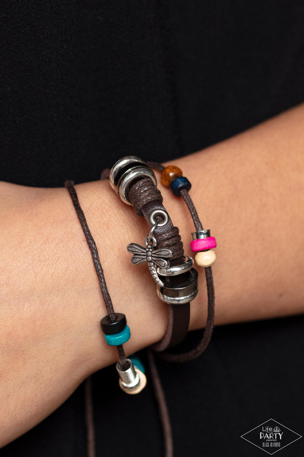 five-dollar-jewelry-fly-high-dragonfly-brown-paparazzi-accessories