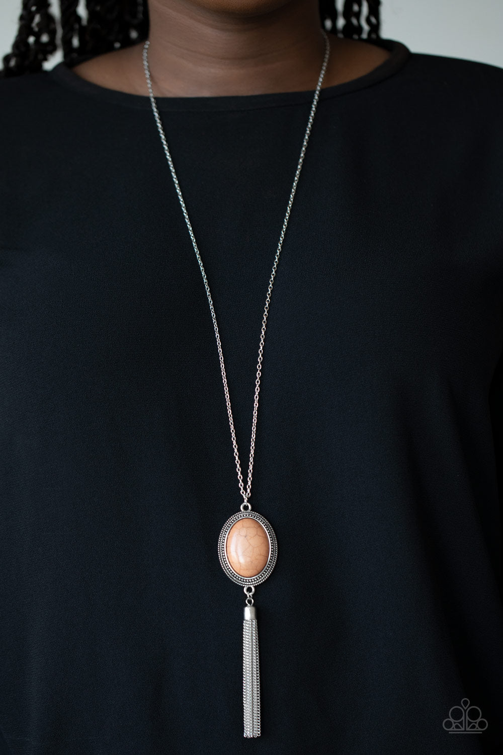 five-dollar-jewelry-nomadic-dramatics-brown-necklace-paparazzi-accessories