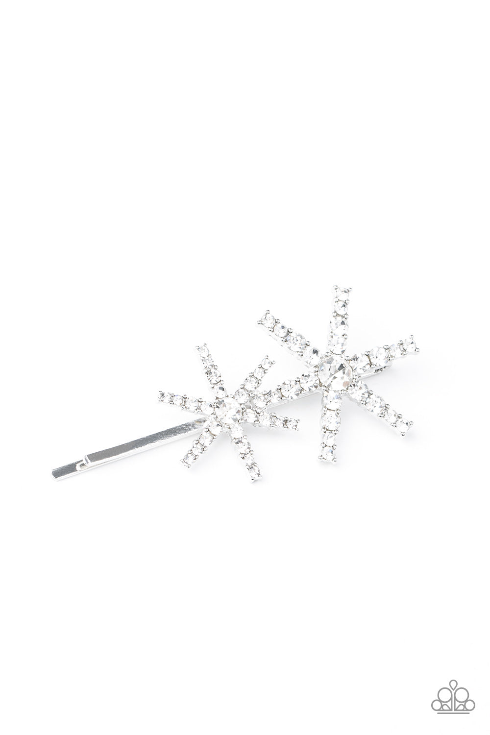 five-dollar-jewelry-megastar-minimalist-white-hair clip-paparazzi-accessories