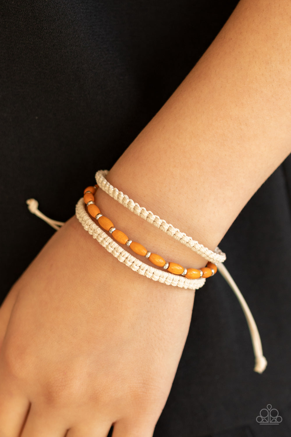 five-dollar-jewelry-refreshingly-rural-orange-bracelet-paparazzi-accessories