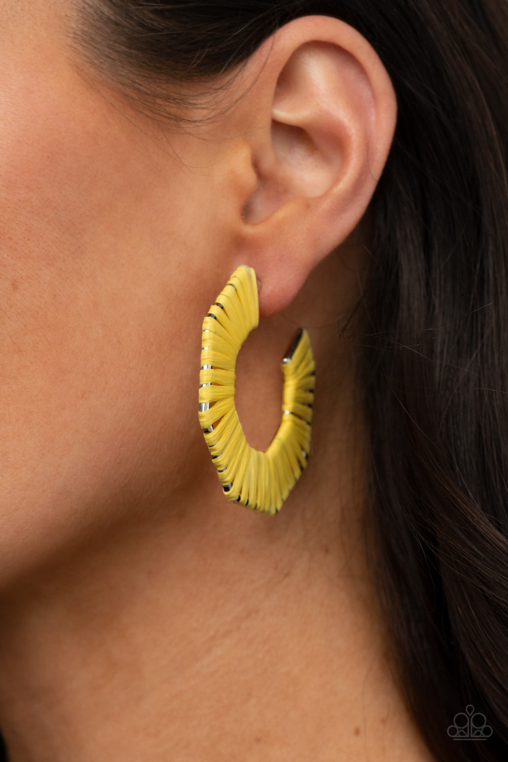 five-dollar-jewelry-fabulously-fiesta-yellow-earrings-paparazzi-accessories