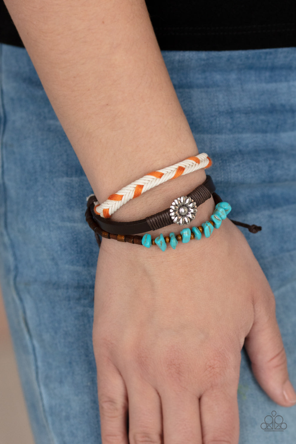 five-dollar-jewelry-terrain-trend-orange-bracelet-paparazzi-accessories