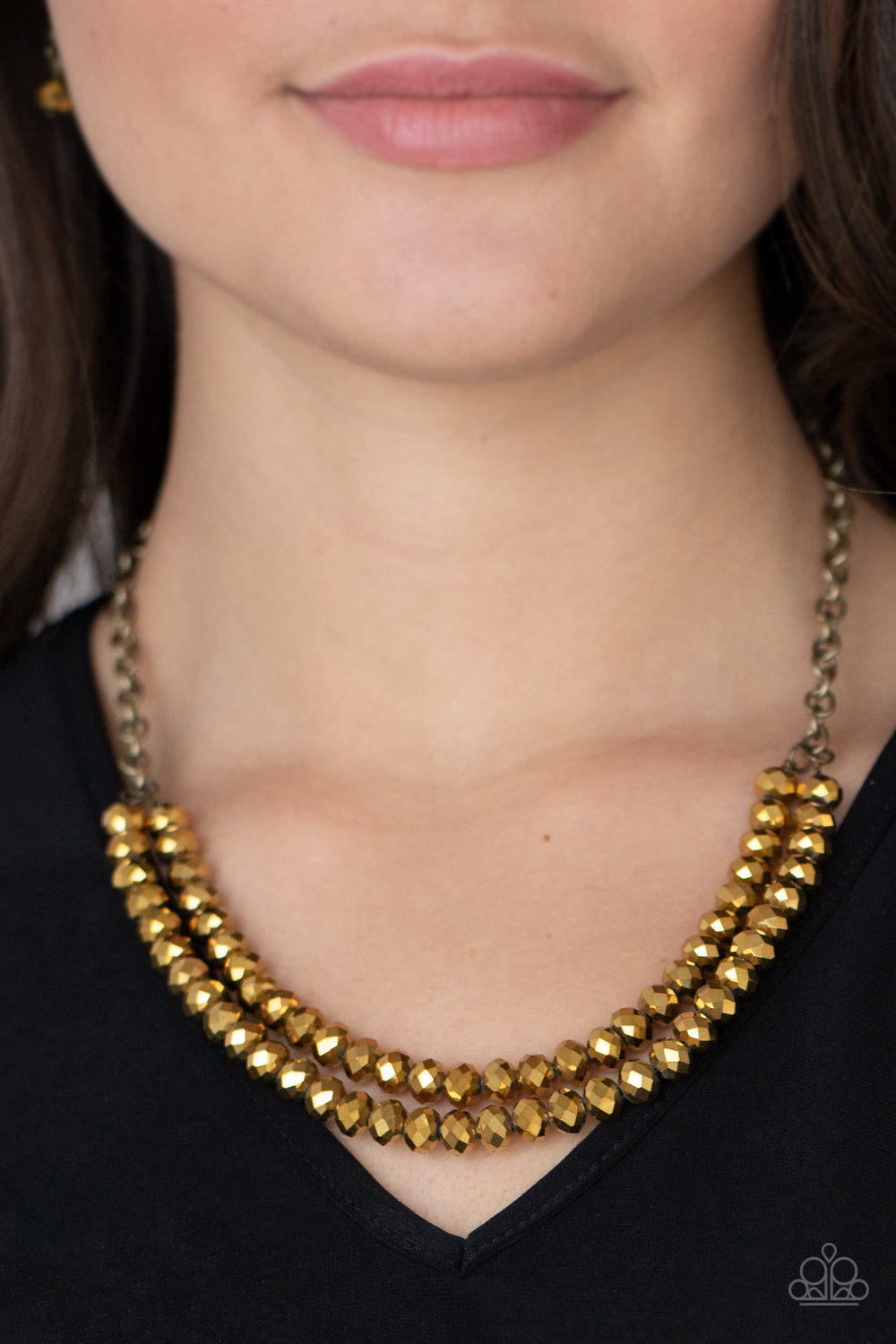 five-dollar-jewelry-may-the-fierce-be-with-you-brass-necklace-paparazzi-accessories