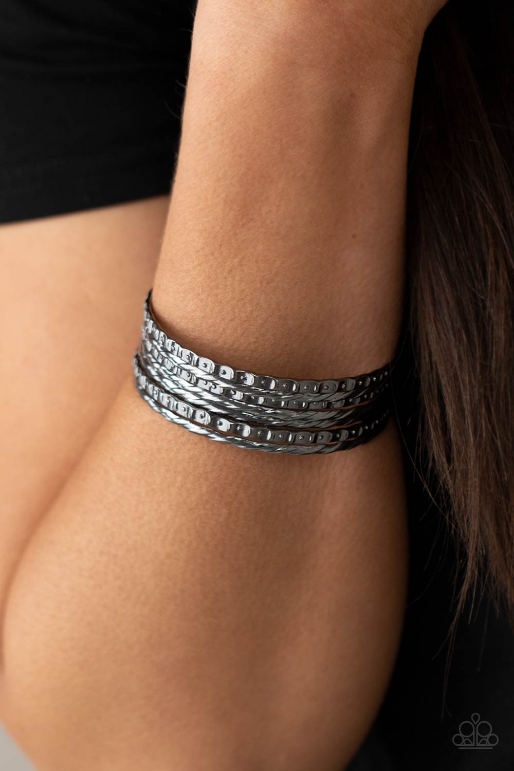 five-dollar-jewelry-back-to-back-stacks-black-paparazzi-accessories