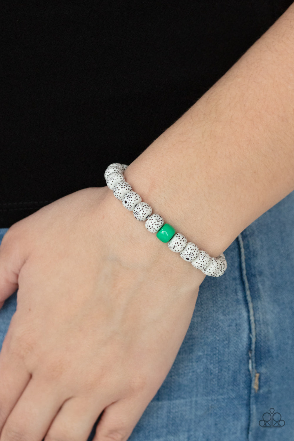 five-dollar-jewelry-zen-second-rule-green-bracelet-paparazzi-accessories