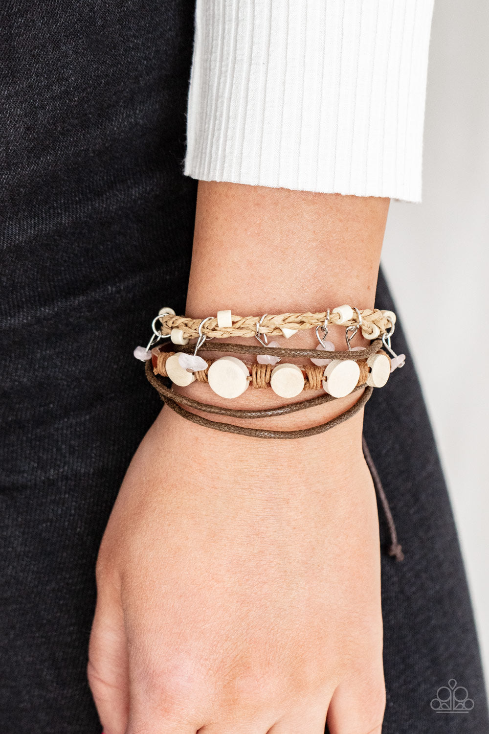 five-dollar-jewelry-run-the-rapids-pink-bracelet-paparazzi-accessories