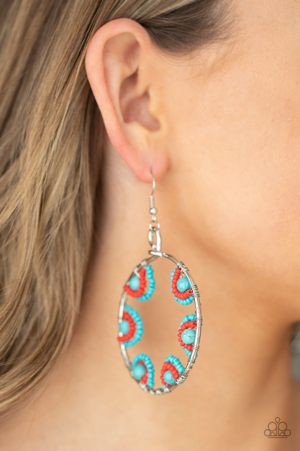 five-dollar-jewelry-off-the-rim-blue-earrings-paparazzi-accessories