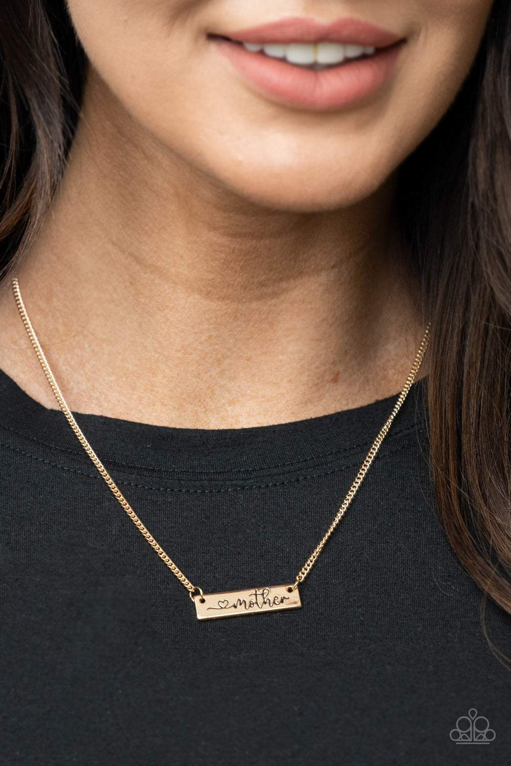 five-dollar-jewelry-joy-of-motherhood-gold-necklace-paparazzi-accessories