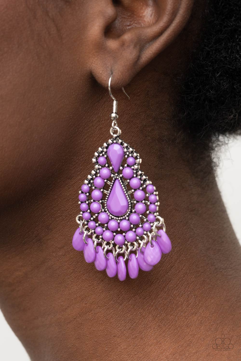 five-dollar-jewelry-persian-posh-purple-earrings-paparazzi-accessories