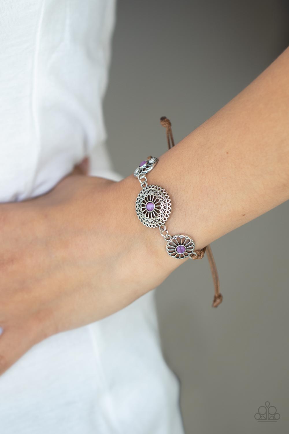 five-dollar-jewelry-bohemian-botany-purple-bracelet-paparazzi-accessories