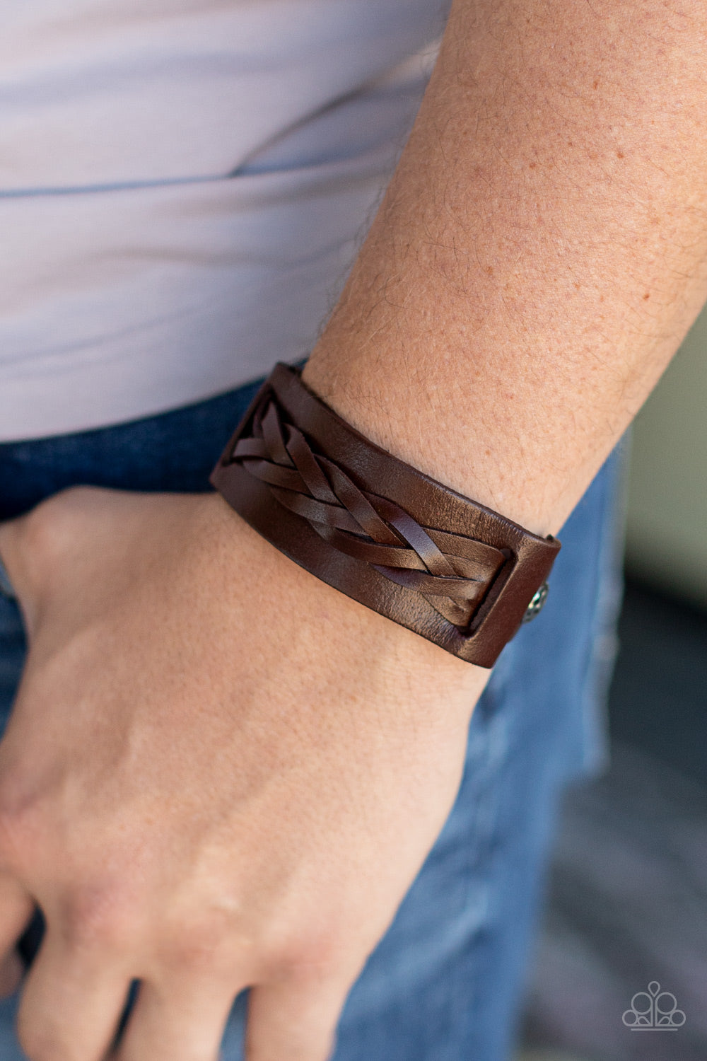 five-dollar-jewelry-practical-pioneer-brown-bracelet-paparazzi-accessories