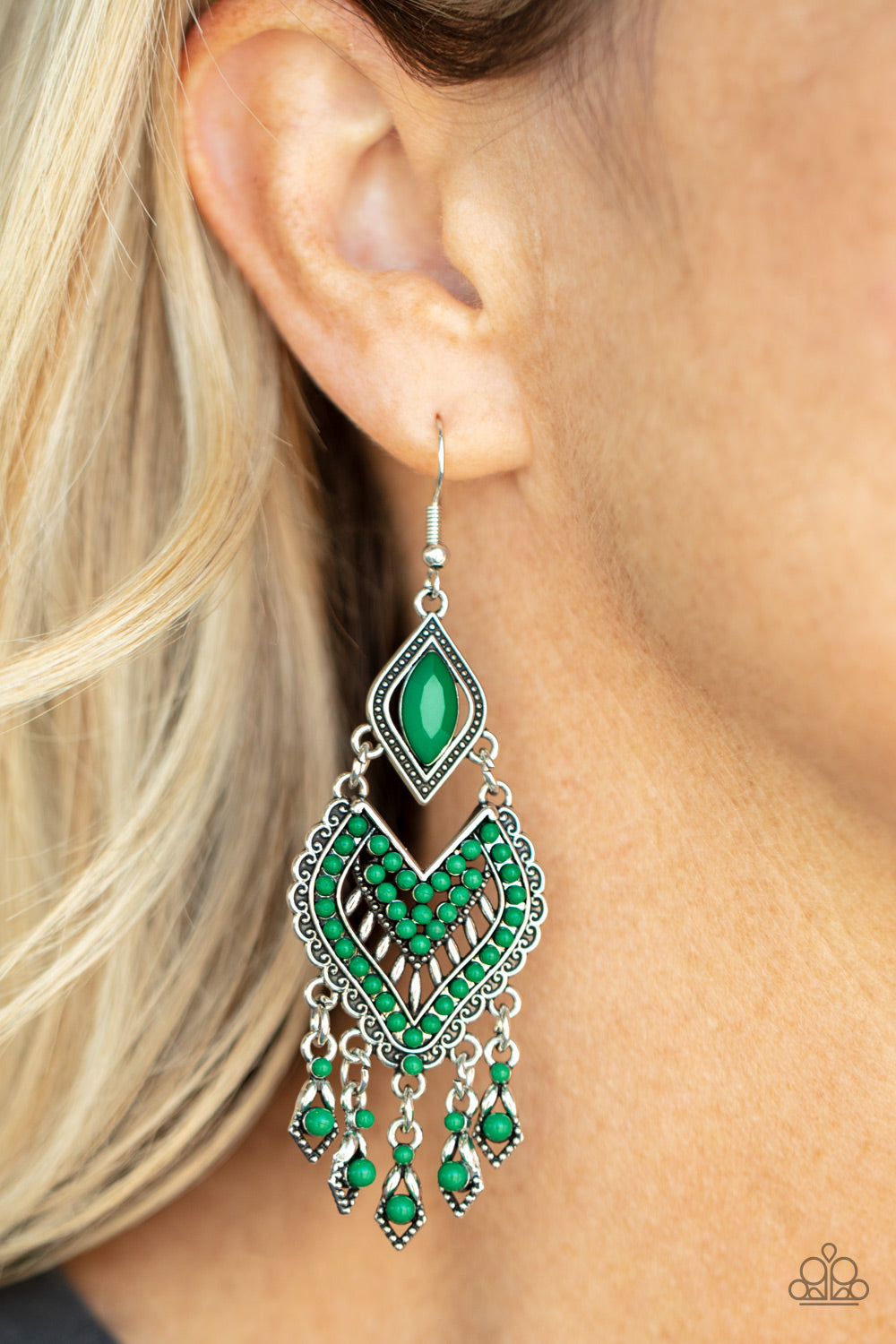 five-dollar-jewelry-dearly-debonair-green-earrings-paparazzi-accessories