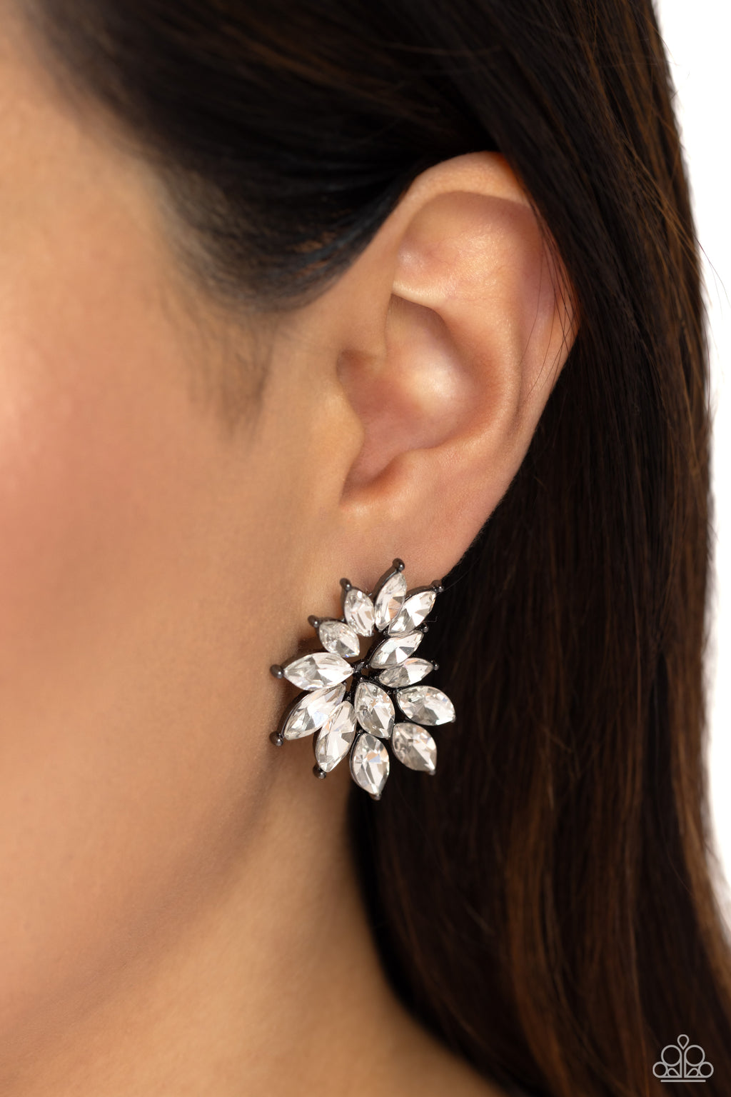 five-dollar-jewelry-fire-hazard-black-post earrings-paparazzi-accessories