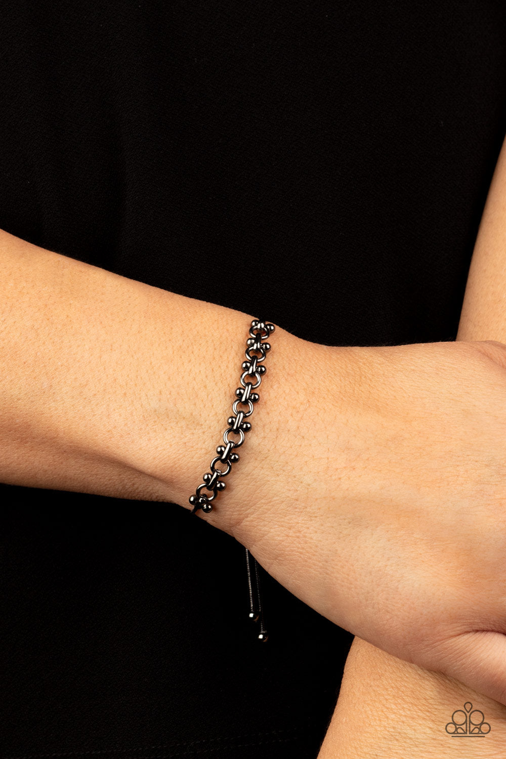 five-dollar-jewelry-slide-on-over-black-bracelet-paparazzi-accessories
