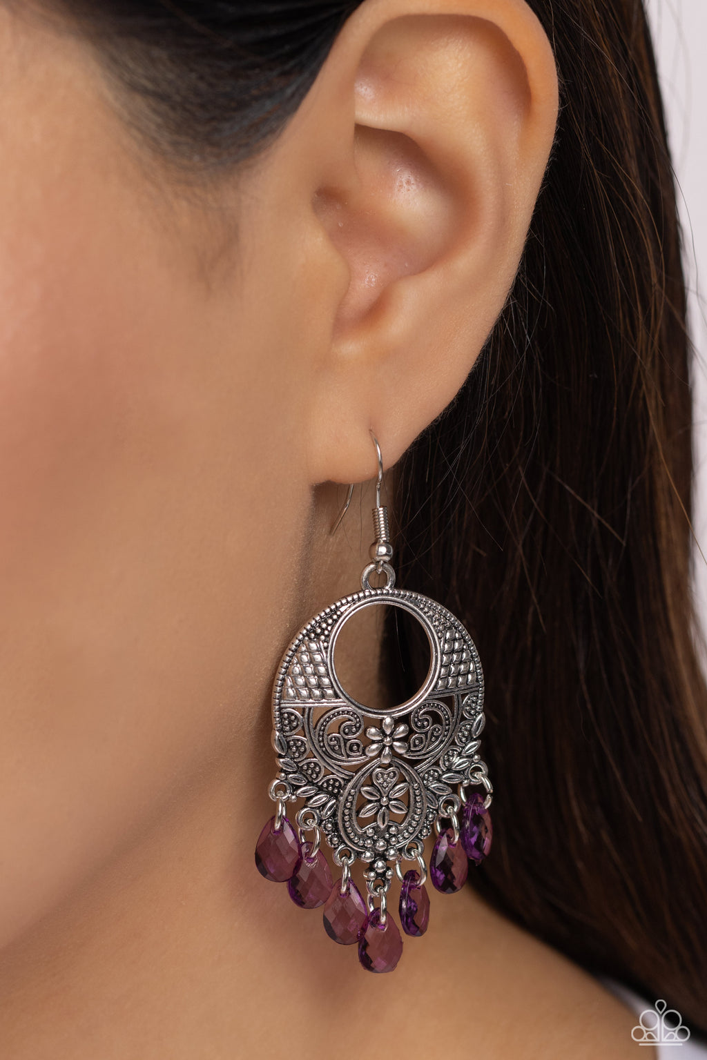 five-dollar-jewelry-prismatically-prairie-purple-earrings-paparazzi-accessories
