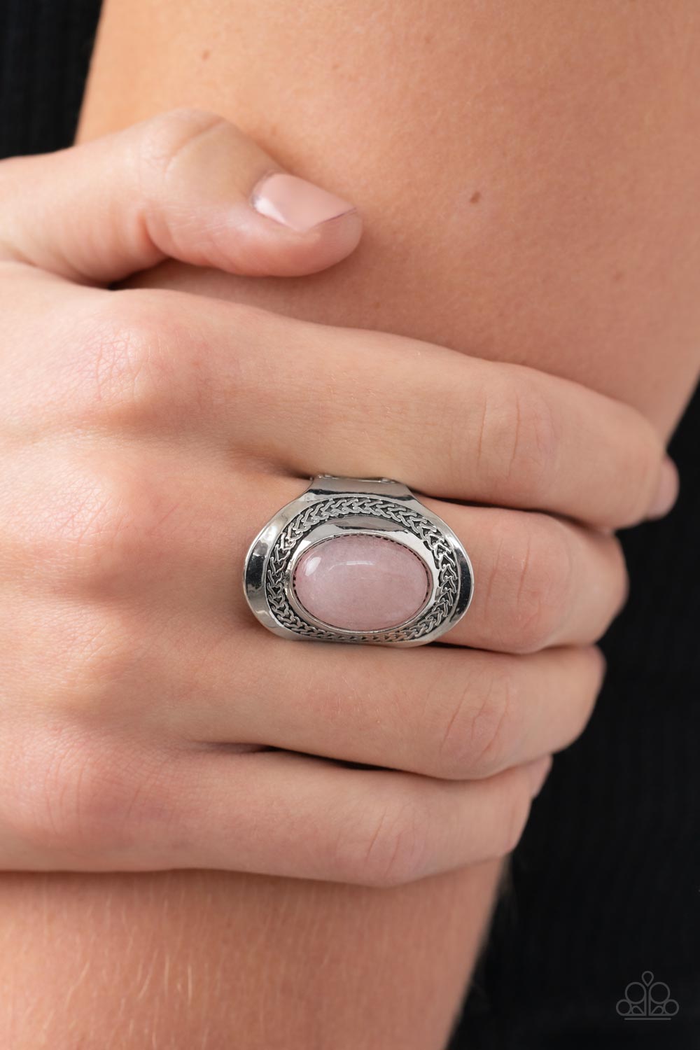 five-dollar-jewelry-rockable-refinement-pink-ring-paparazzi-accessories