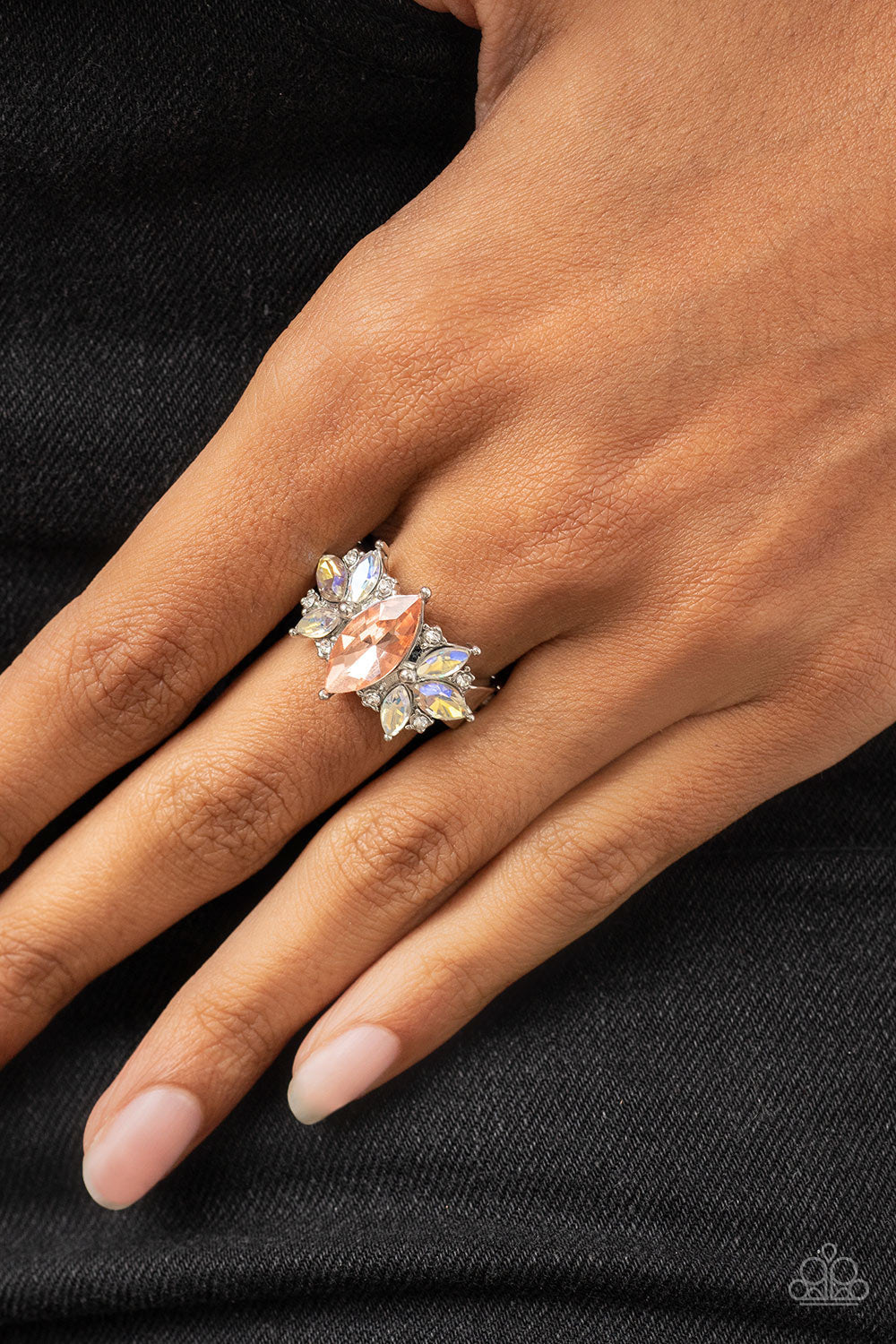 five-dollar-jewelry-luxury-luster-orange-ring-paparazzi-accessories