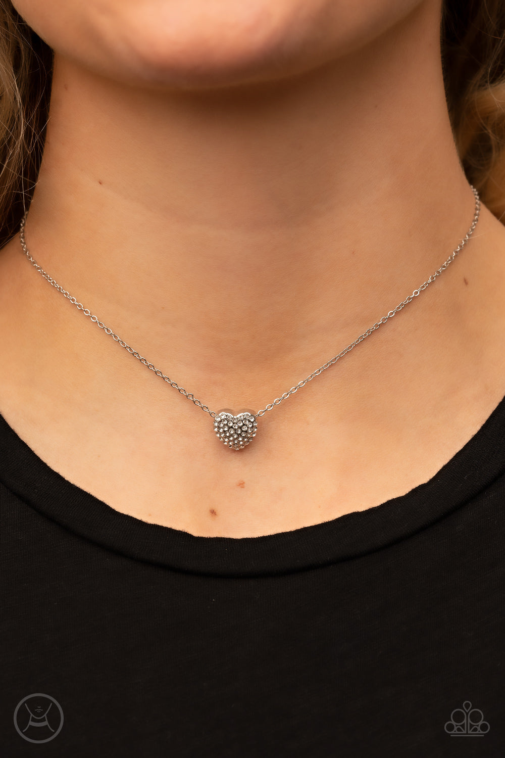 five-dollar-jewelry-twitterpated-twinkle-white-necklace-paparazzi-accessories