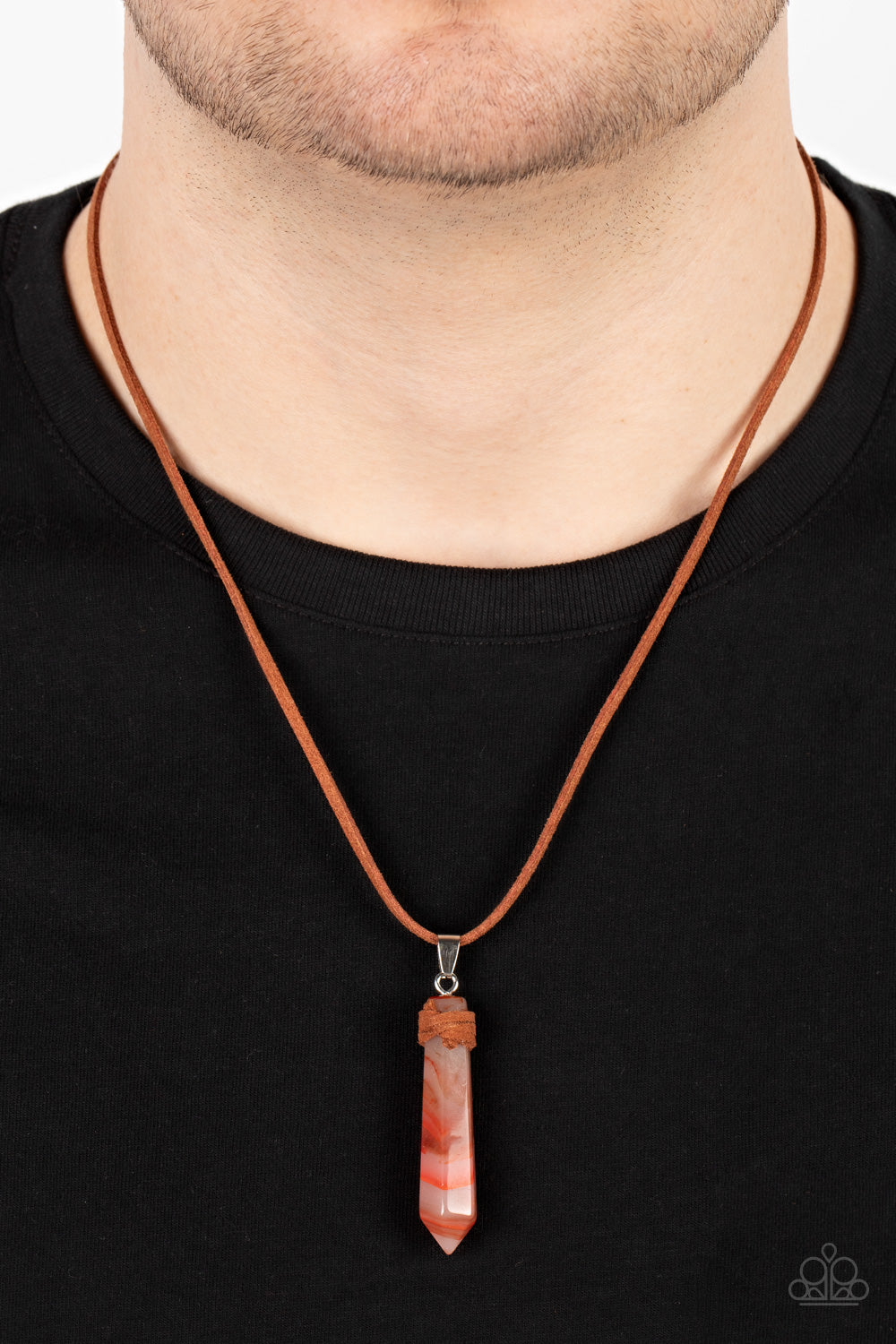 five-dollar-jewelry-holistic-harmony-orange-necklace-paparazzi-accessories