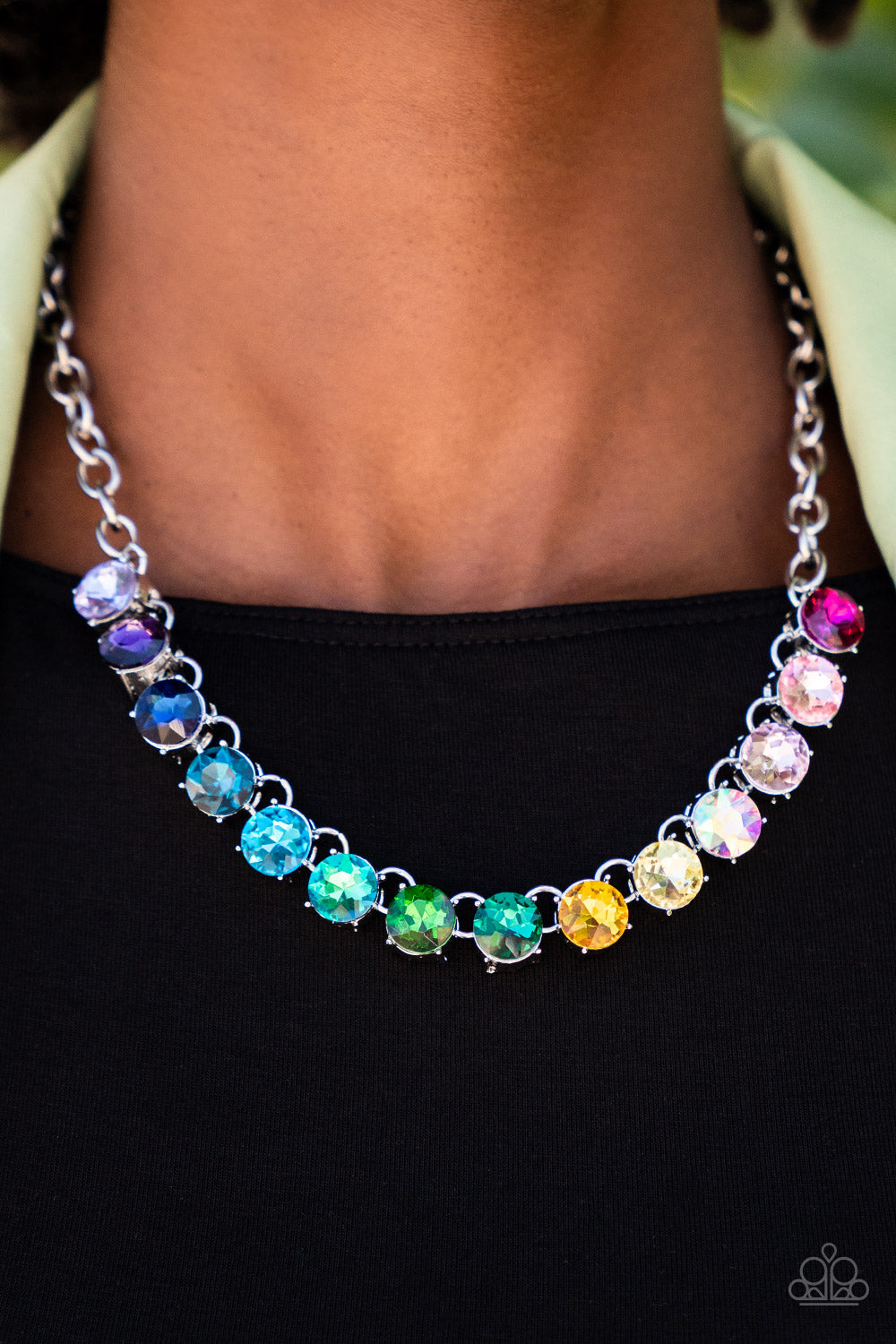 five-dollar-jewelry-rainbow-resplendence-multi-necklace-paparazzi-accessories