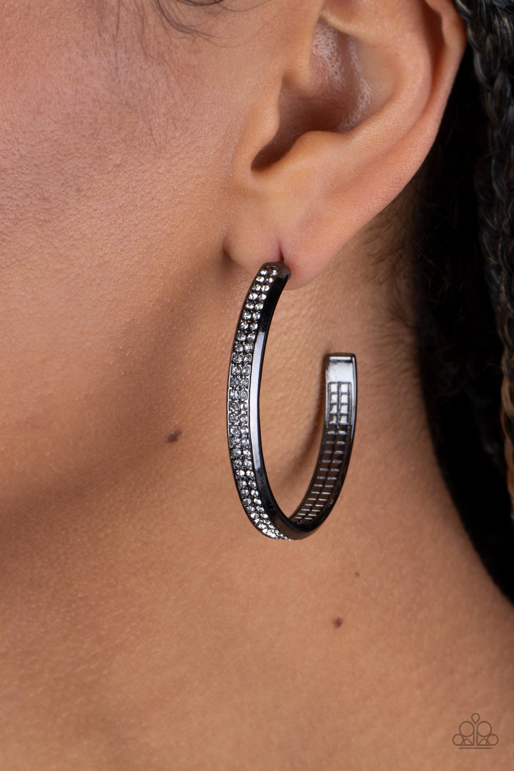 five-dollar-jewelry-flash-freeze-black-earrings-paparazzi-accessories