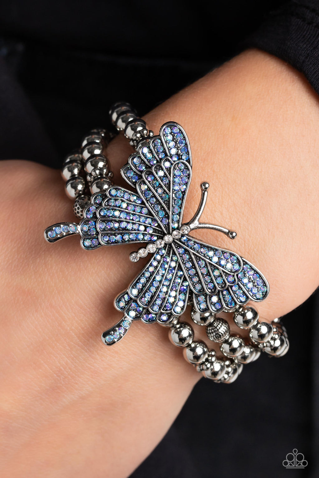 five-dollar-jewelry-first-wings-first-blue-bracelet-paparazzi-accessories