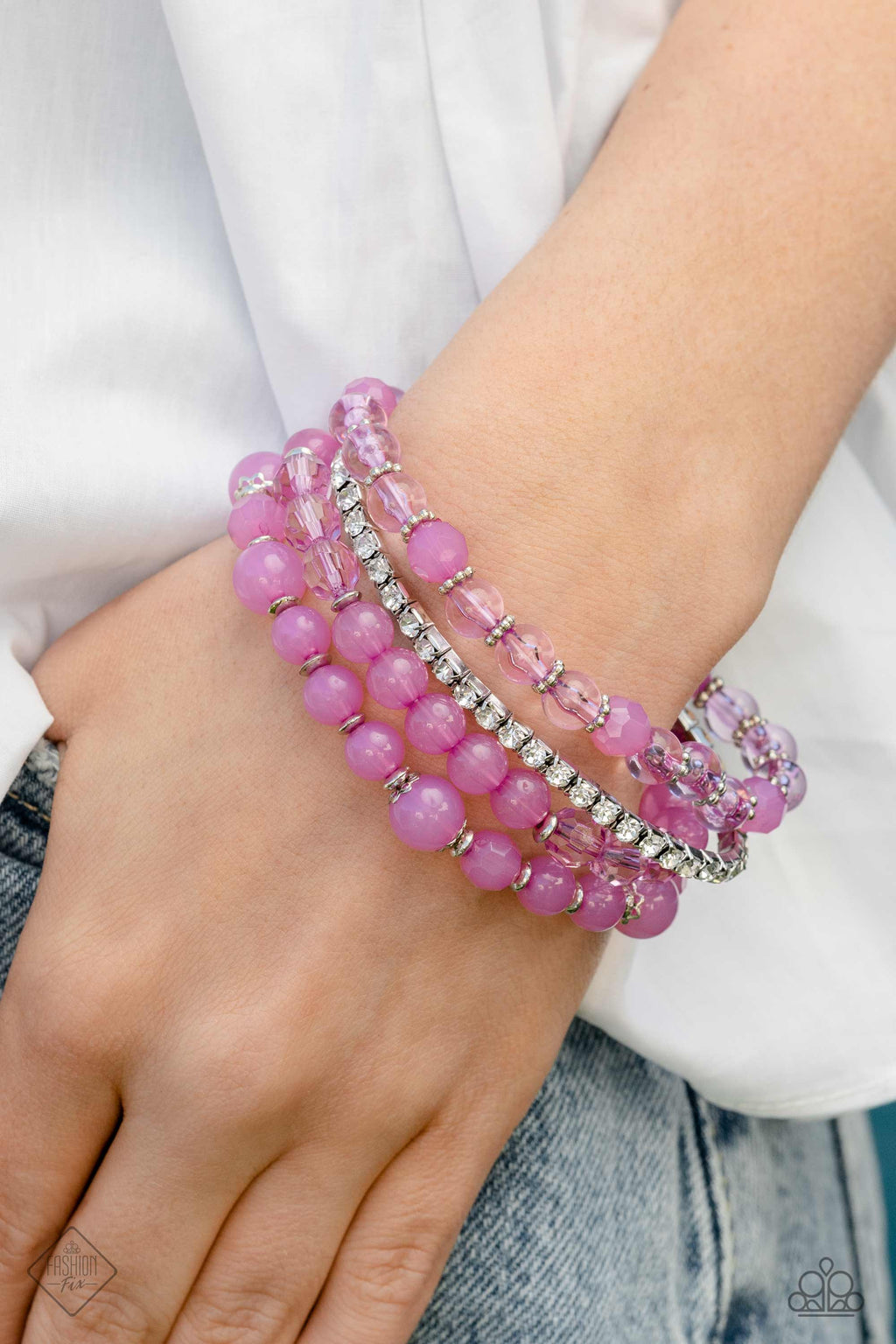 five-dollar-jewelry-garden-the-interruption-purple-bracelet-paparazzi-accessories
